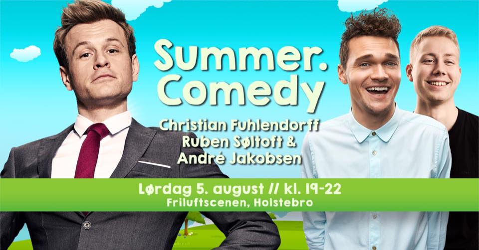 Summer.Comedy Holstebro ✘ Fuhlendorff, Søltoft & Jakobsen