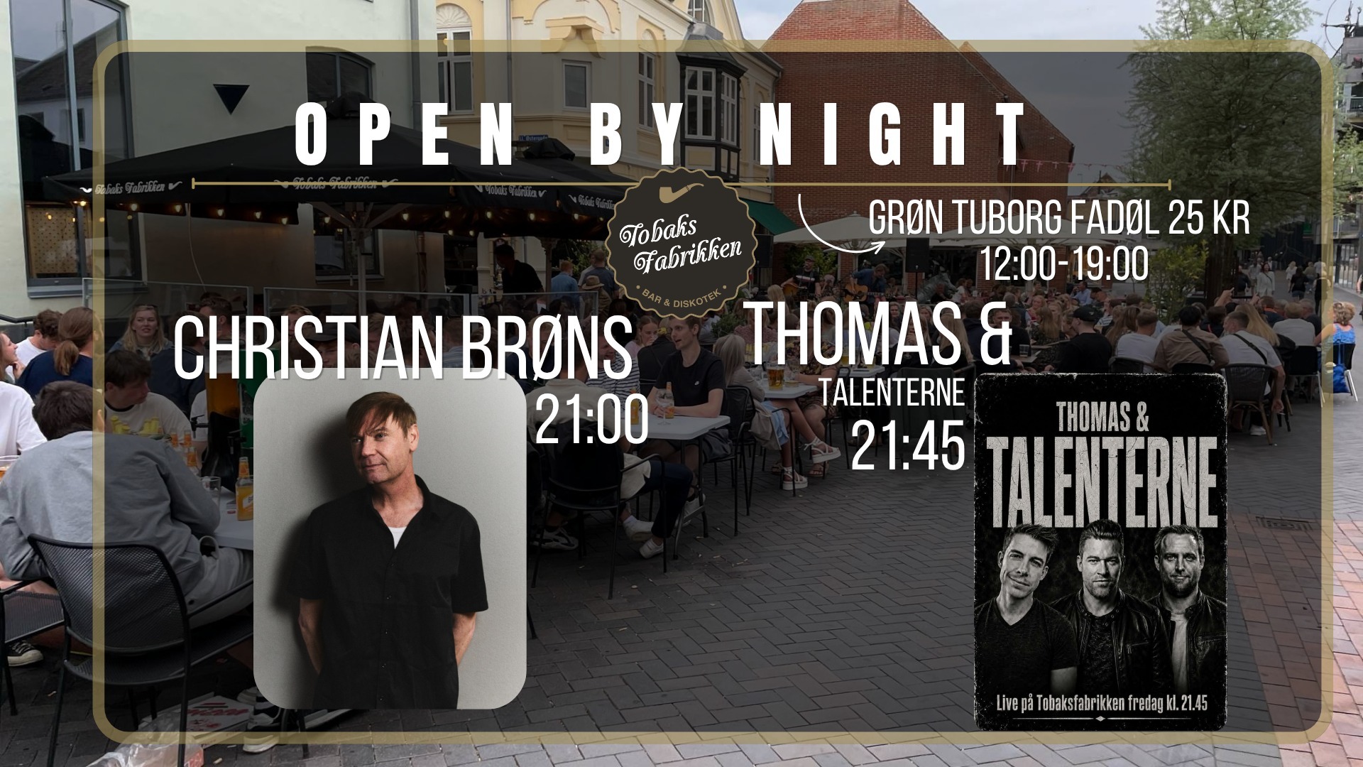 Open By Night - Christian Brøns Live