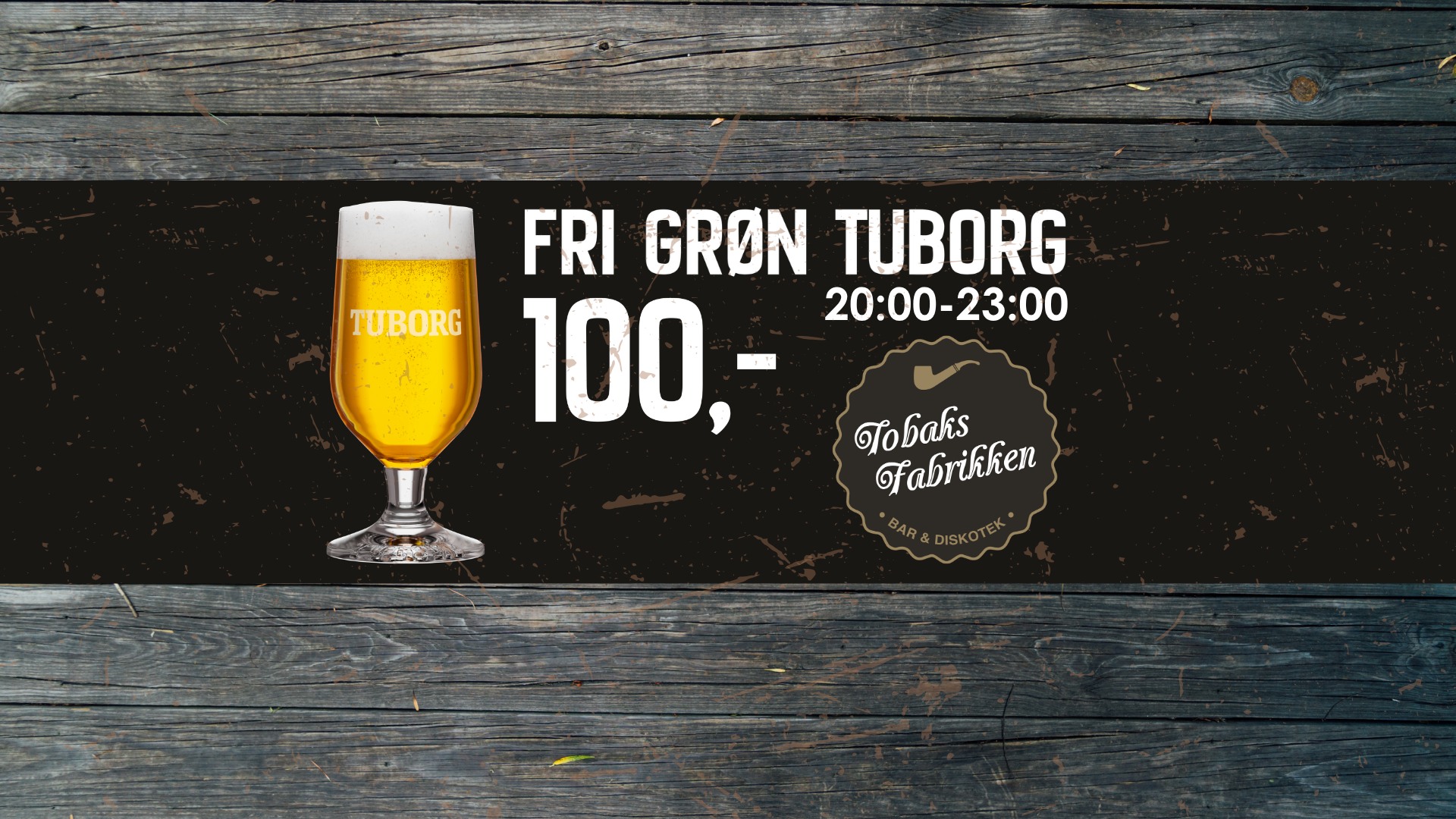 Fri Grøn Tuborg i 3 TIMER // Tobaks Fabrikken