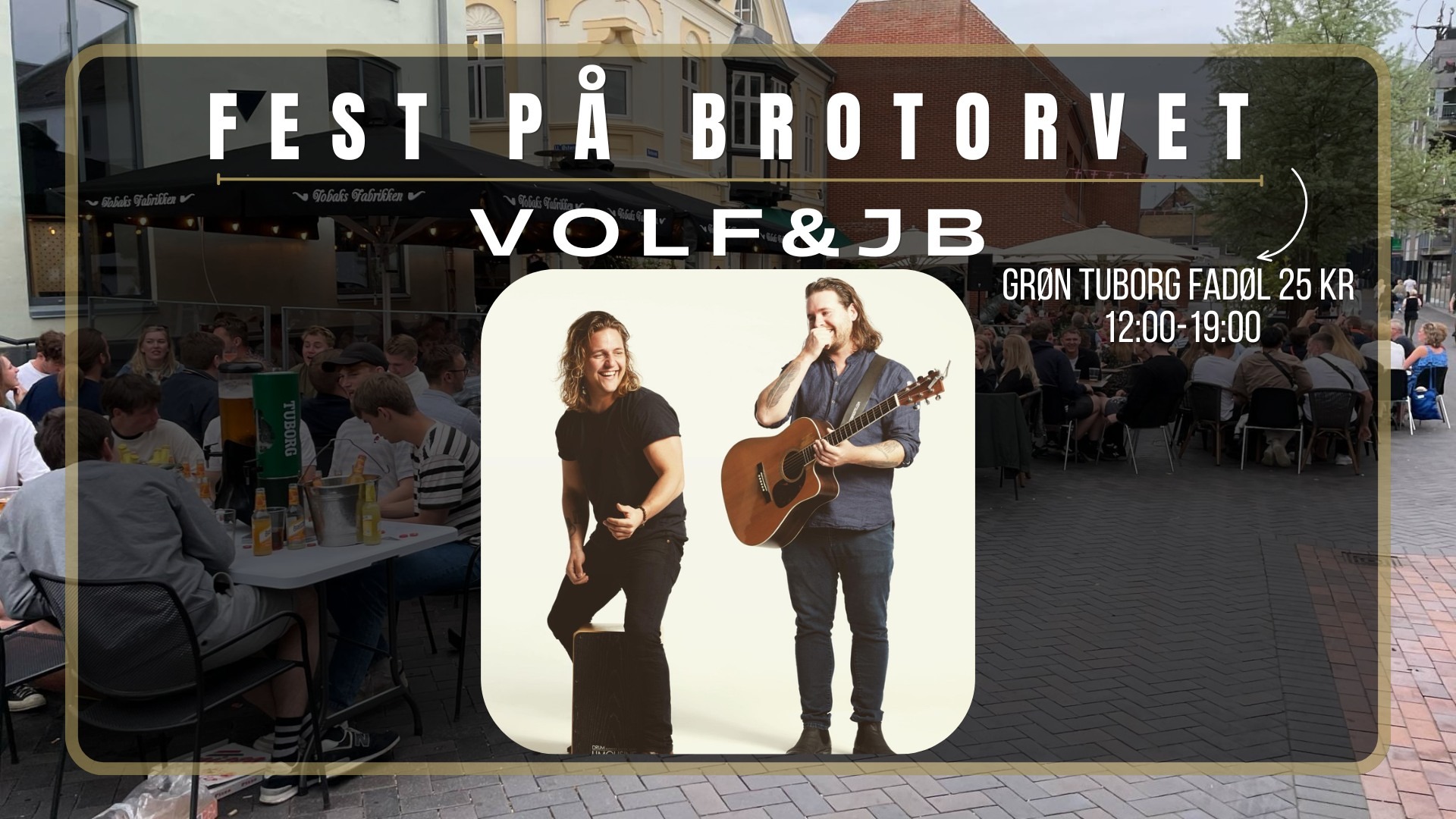 Volf og JB LIVE på Tobaks Fabrikken