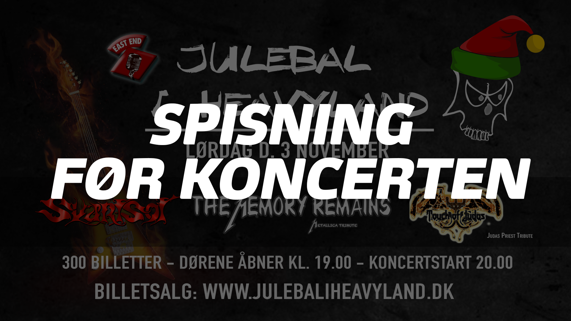 Spisning før Julebal i Heavyland