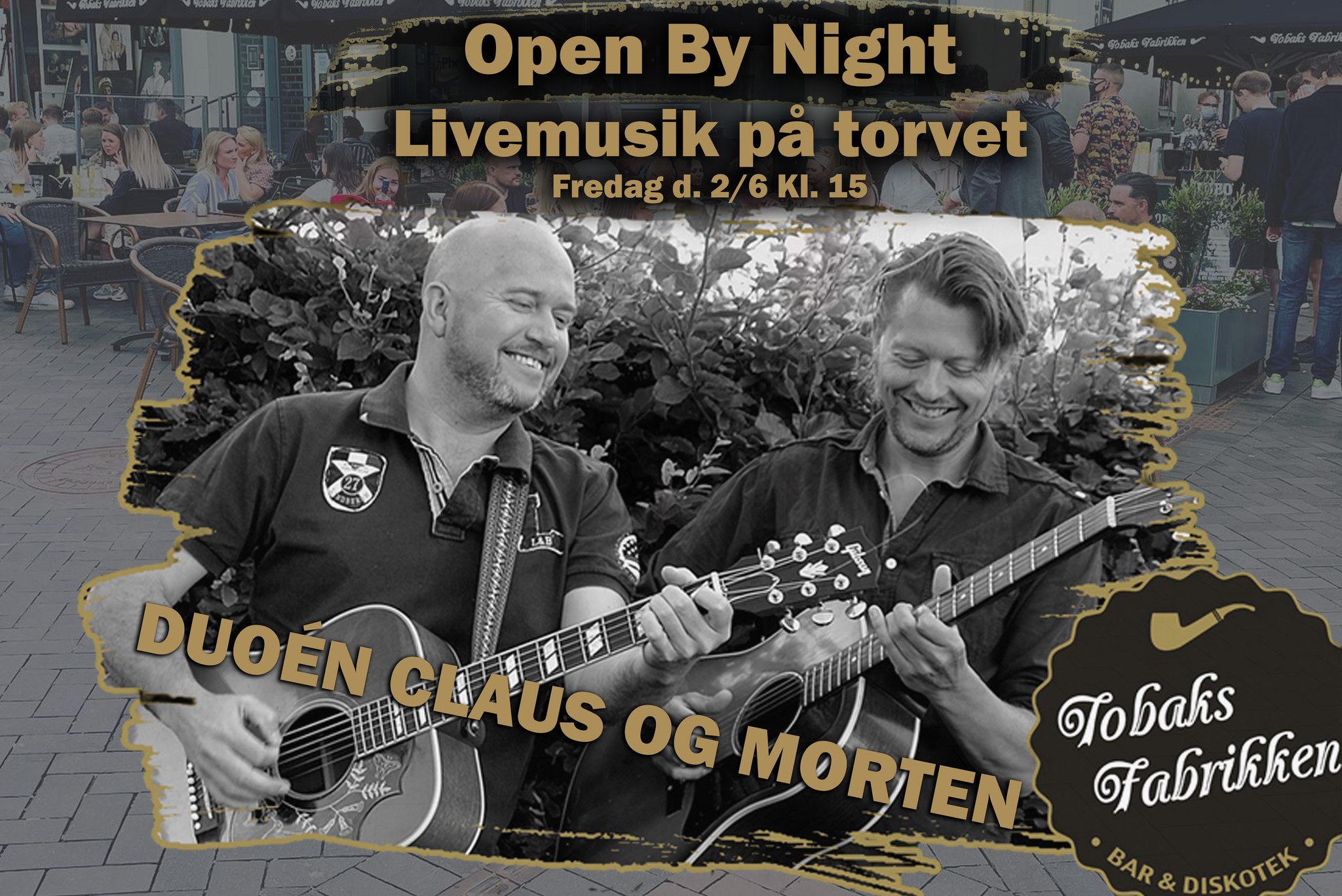 Livemusik på torvet - Open By Night på Tobakken