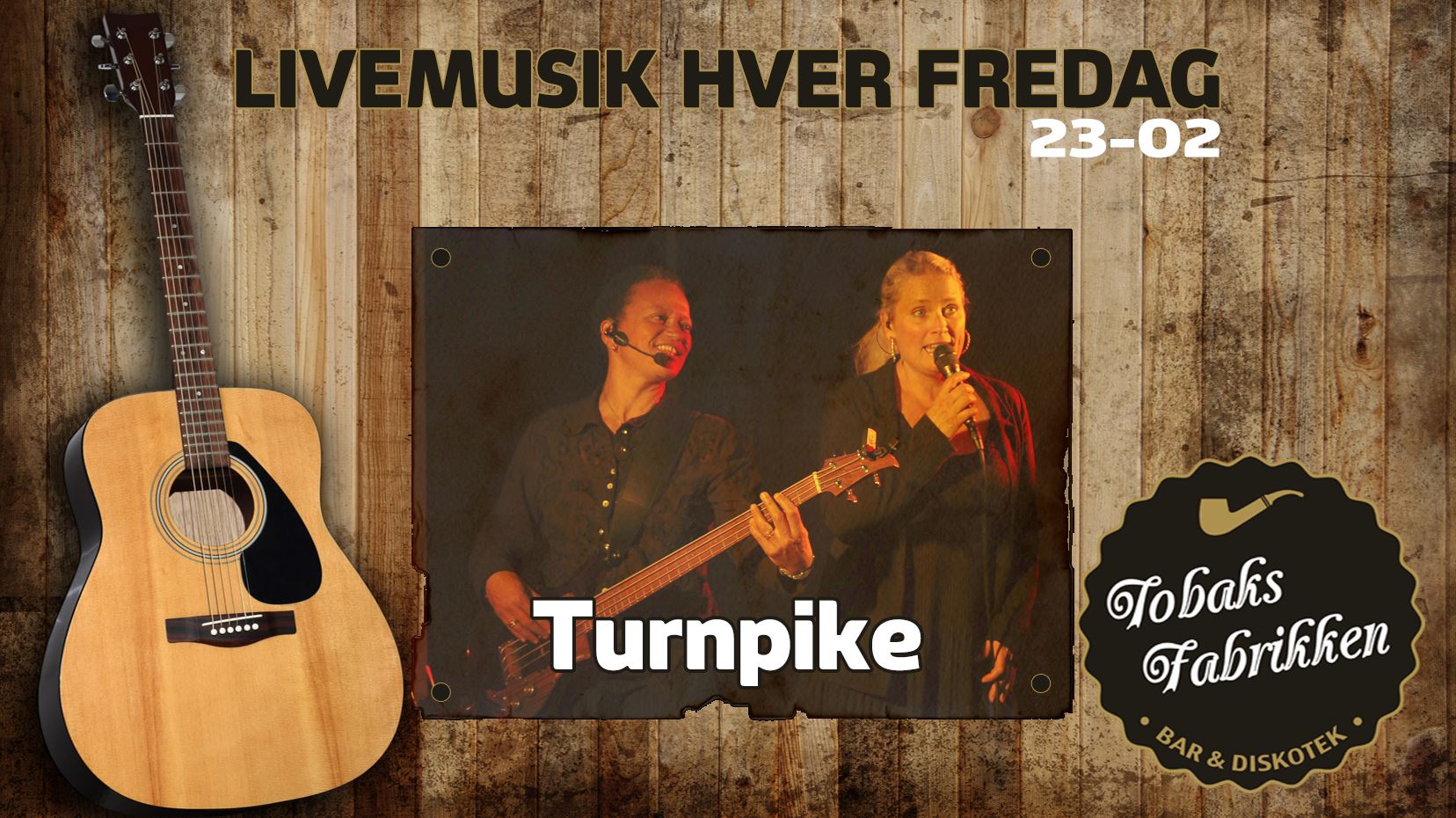 Turnpike Duo LIVE på Tobaks Fabrikken